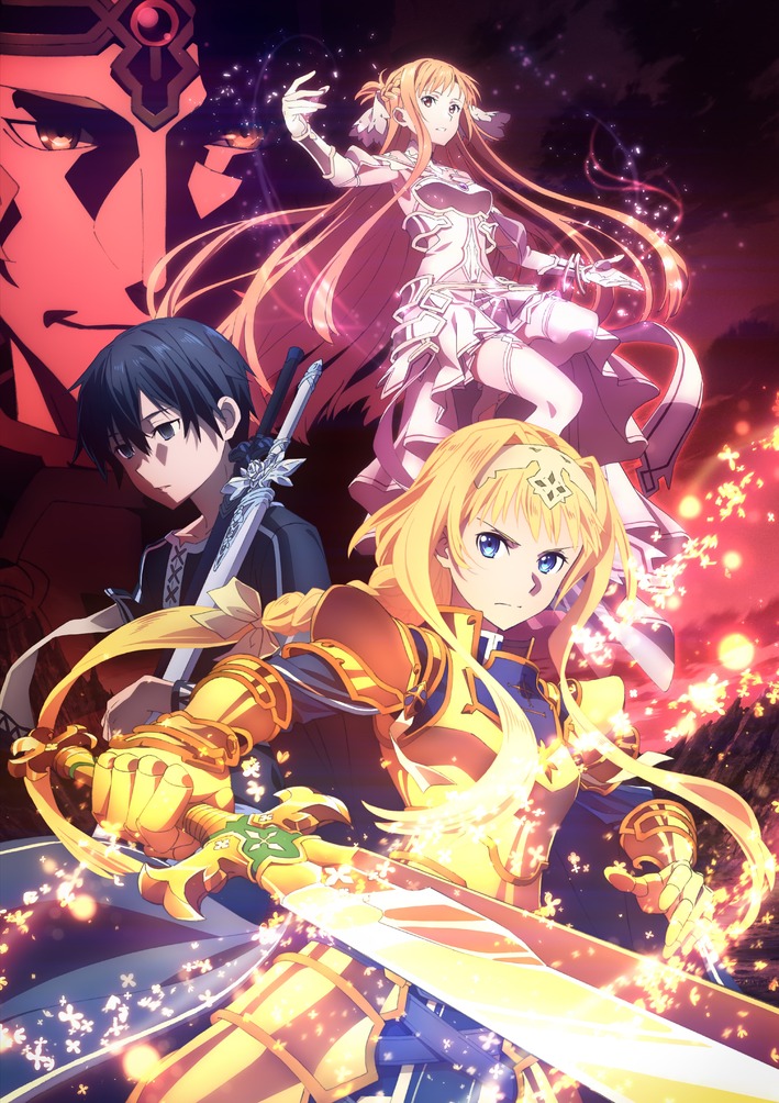 动画《刀剑神域Alicization War of Underworld》释出主视觉图与第一弹宣传影像